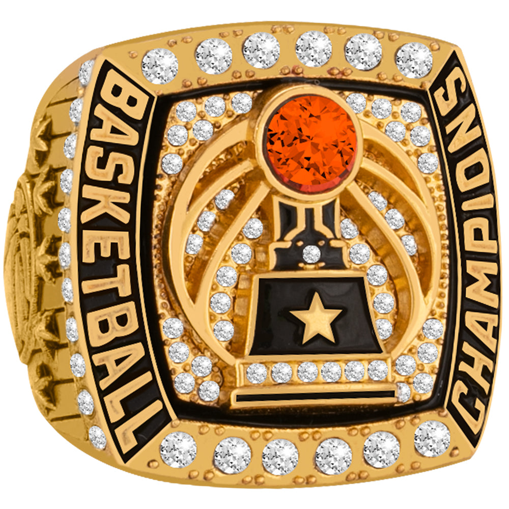 2021 Gen SB Basketball Ring Square, Velvet bag