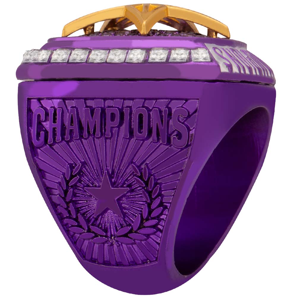 PURPLE STAR CHAMPION RING