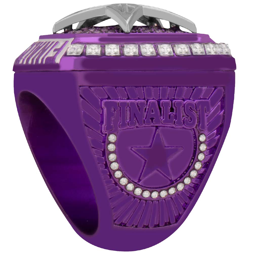 PURPLE STAR CHAMPION RING