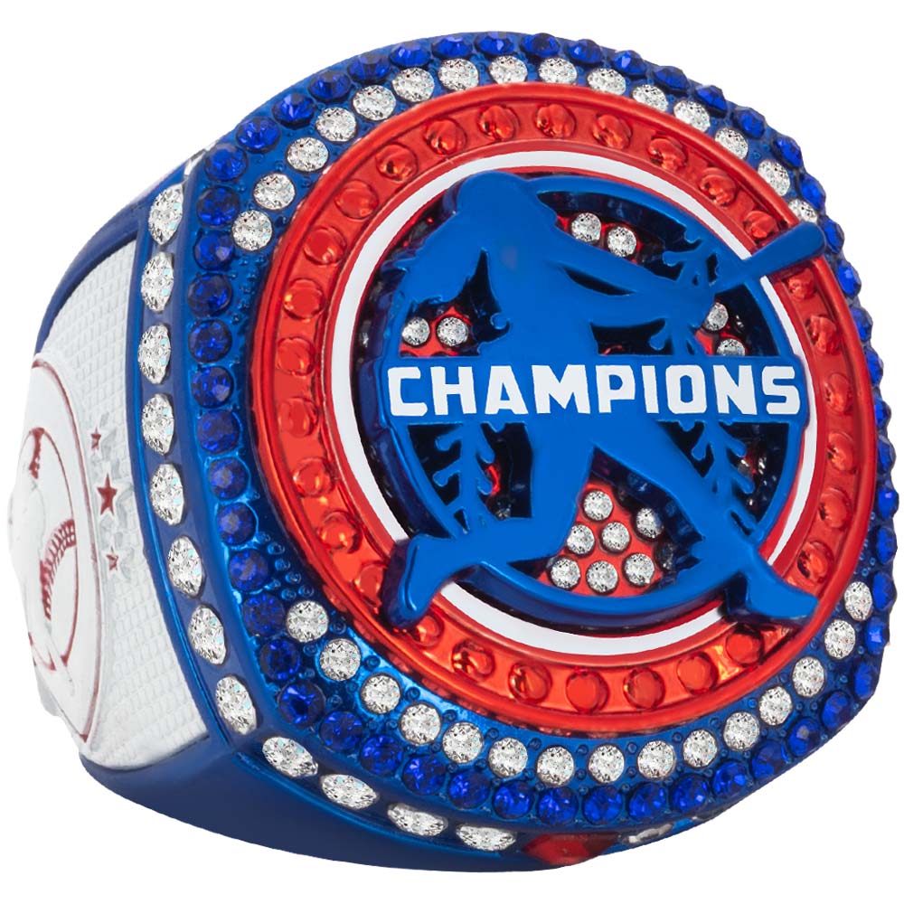 Fastpitch Red White & Blue Rings