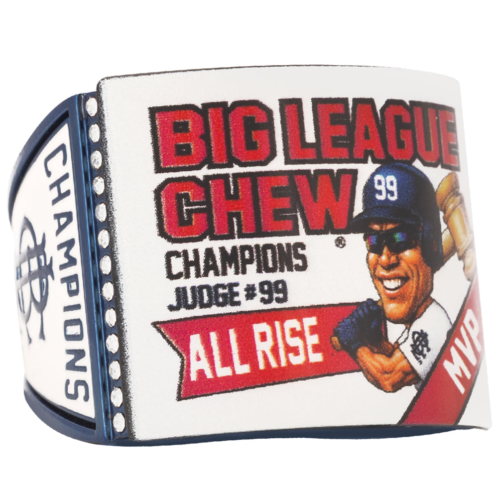 Big League Chew Aaron Judge Special Edition MVP Rings