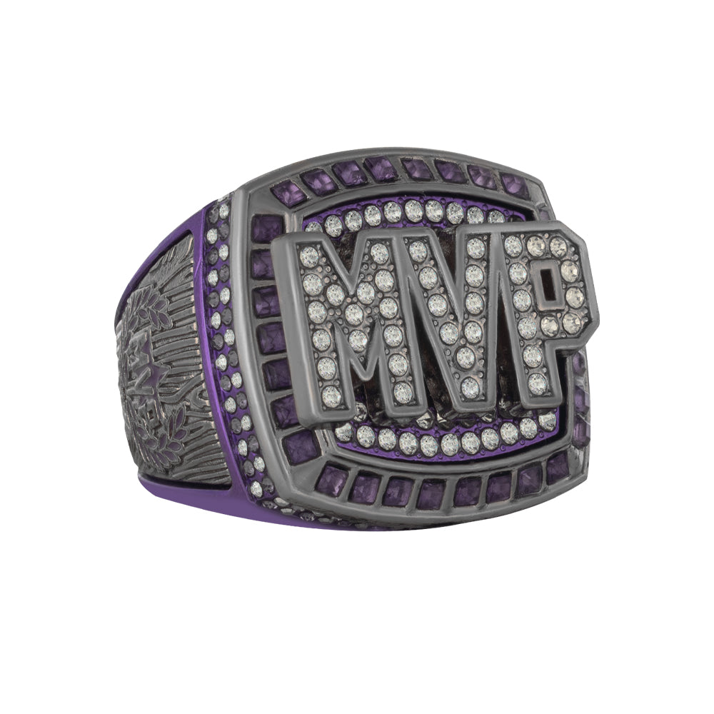 Generic MVP Ring - Purple and Gray