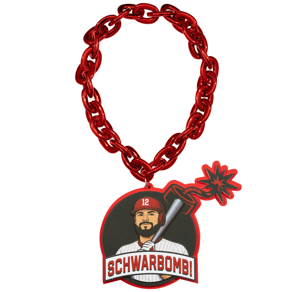 Kyle Schwarber "Schwarbomb!" Foam Home Run Chain