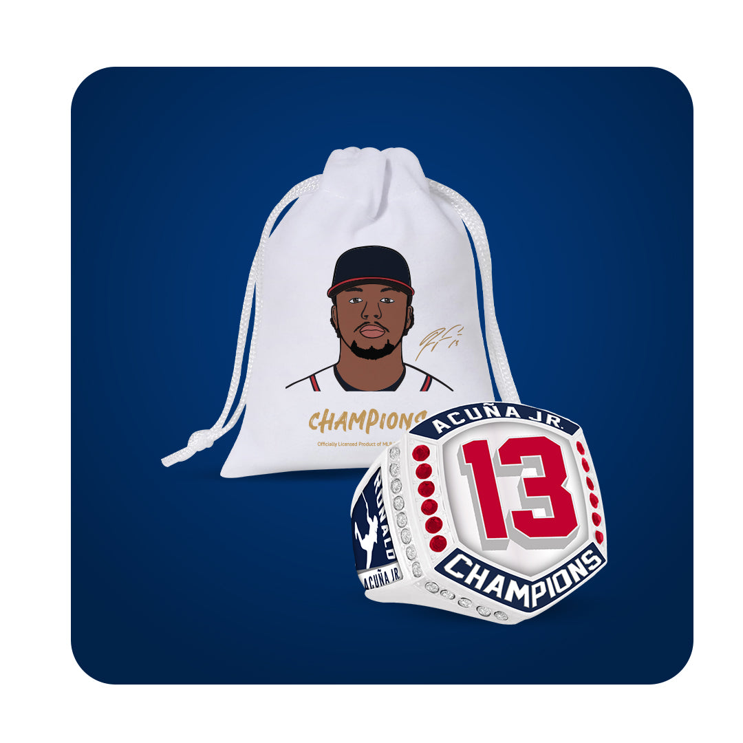 Official MLB Player Ring- Ronald Acuna