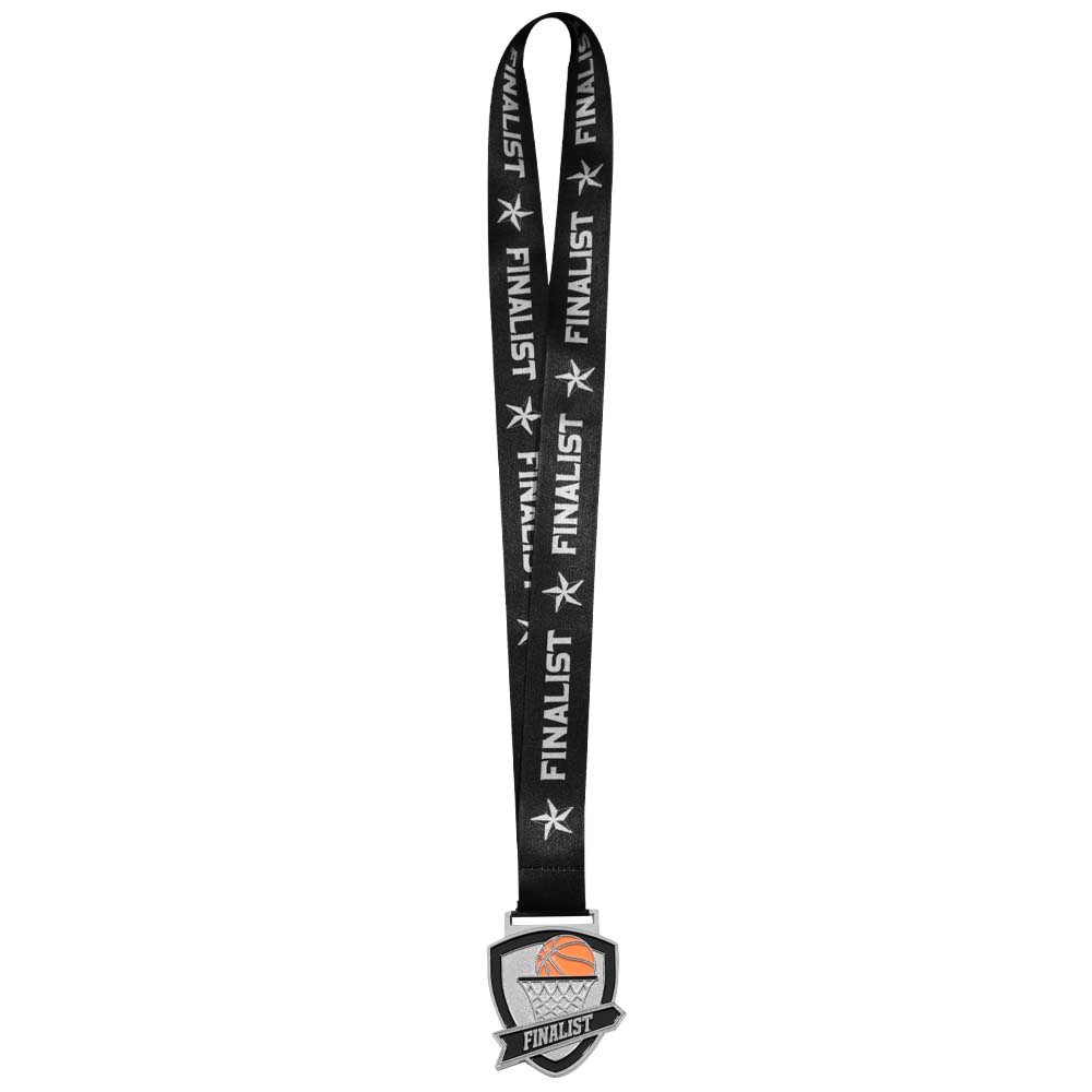 Gen Basketball Shield/Hoop Medal